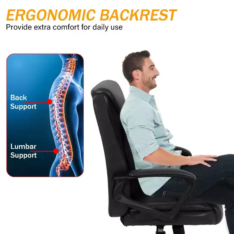 Fauteuil de bureau de direction en cuir PU de qualité supérieure