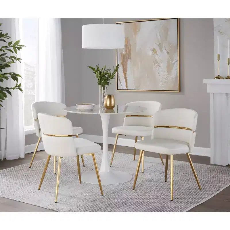 Lot de 2 chaises de salle à manger