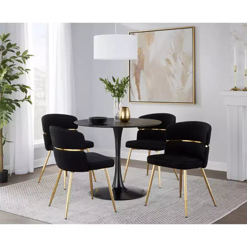 Lot de 2 chaises de salle à manger