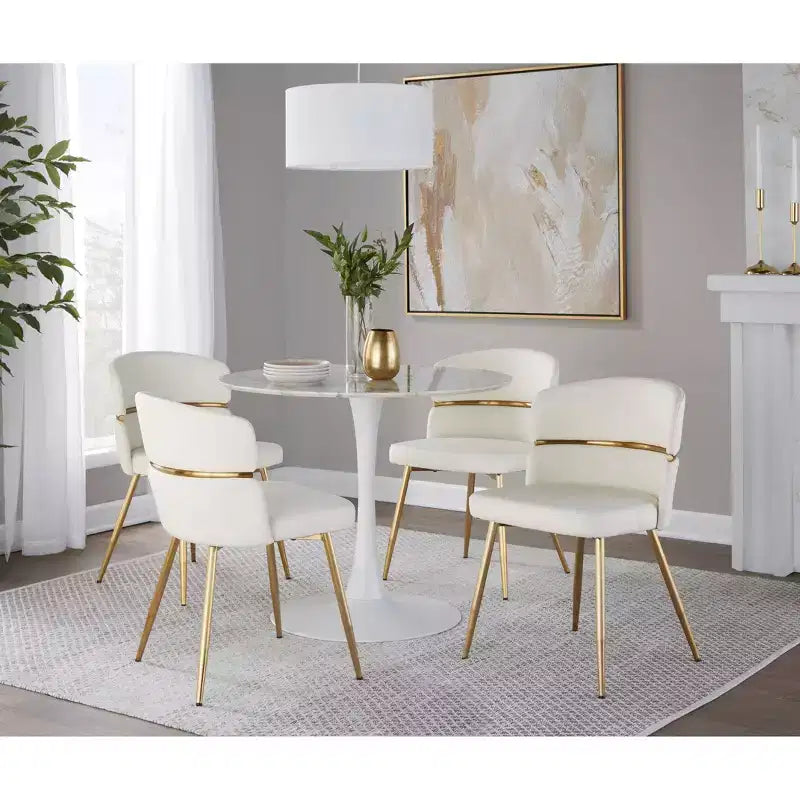 Lot de 2 chaises de salle à manger