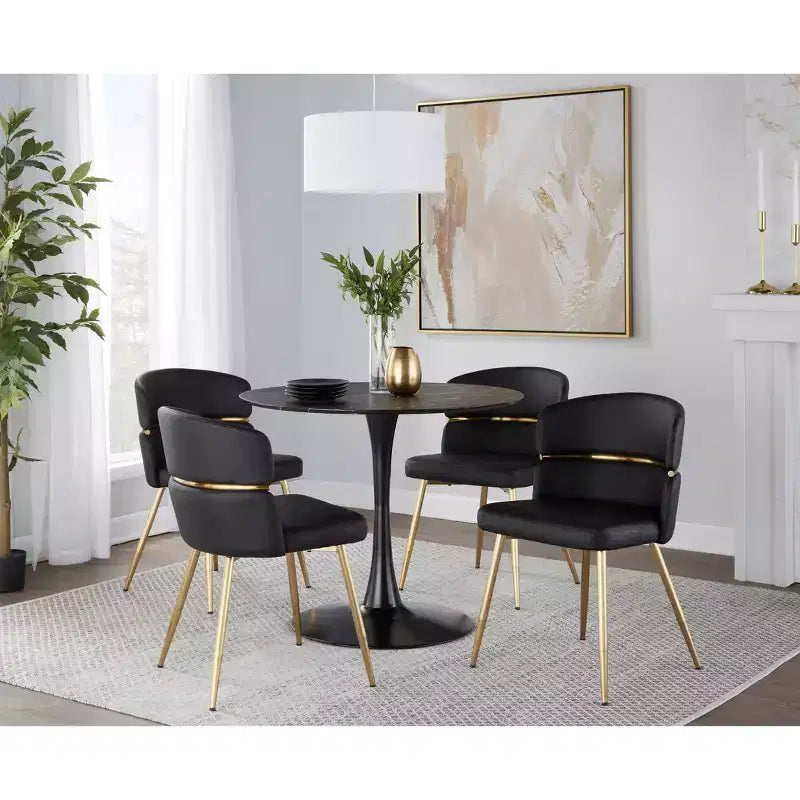Lot de 2 chaises de salle à manger