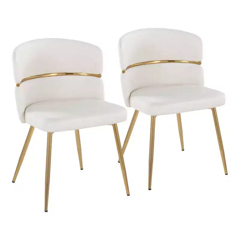 Lot de 2 chaises de salle à manger