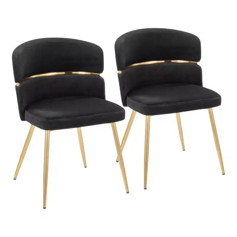 Lot de 2 chaises de salle à manger